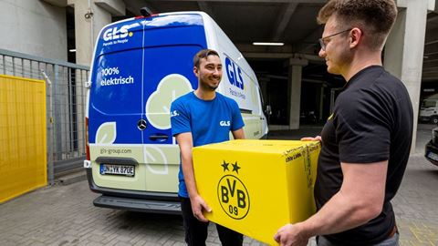 GLS bernimmt die komplette nationale Paketlogistik f r den BVB