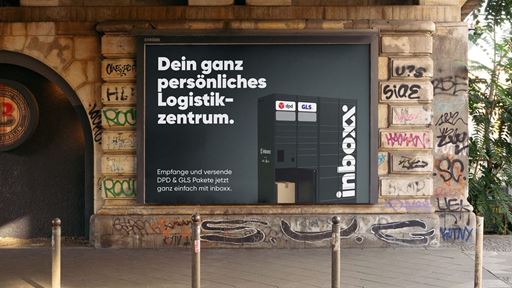 Markenlaunch mit Signalwirkung inboxx ist ab sofort in den Out of Home Fokusst dten von GLS und DPD pr sent