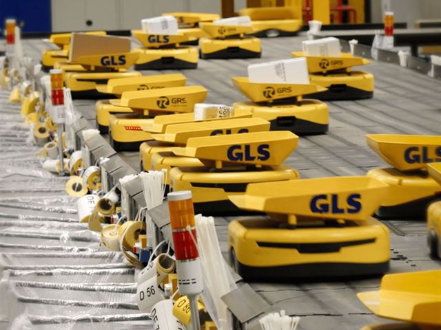 Die innovativen Sortierroboter im Depot Bielefeld