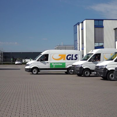 GLS Germany eCrafter in Karlsruhe in Bewegung