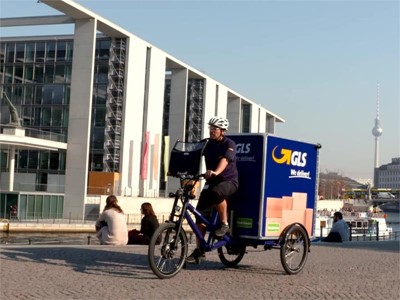 City-Logistik - eBike-Fahrt Spreeufer 2
