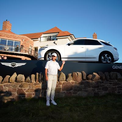 XANDER SCHAUFFELE, WINNER OF THE GENESIS SCOTTISH OPEN.