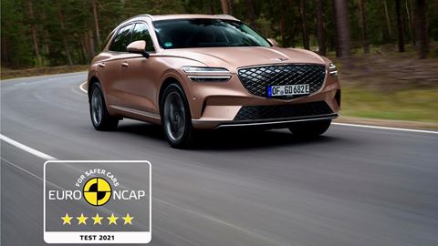 DE GENESIS ELECTRIFIED GV70 NCAP TEST