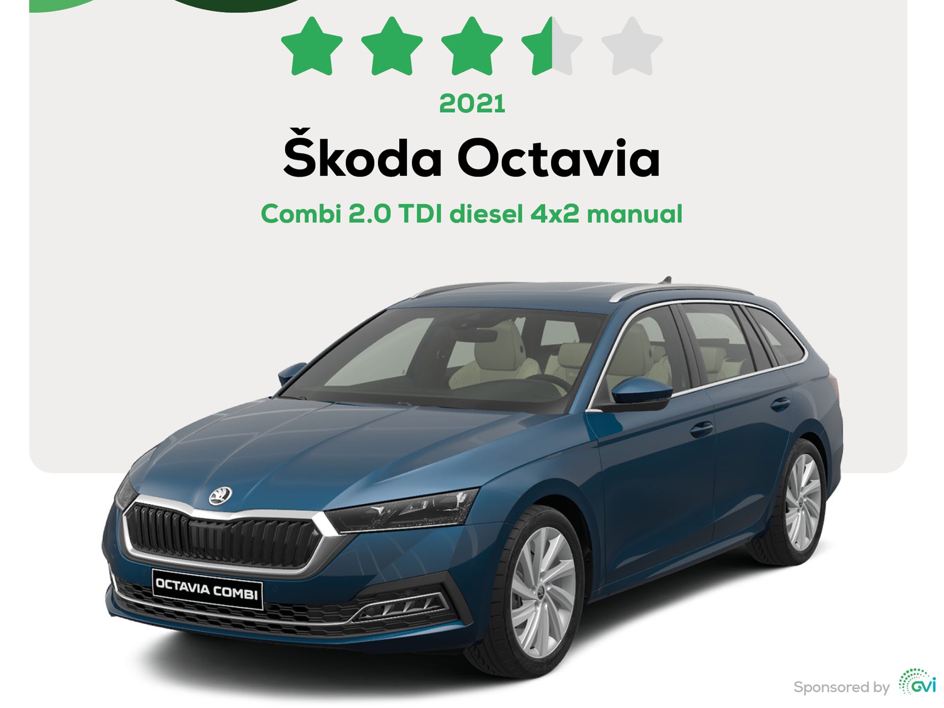 Banner - Škoda Octavia - 2021- 3.5 stars