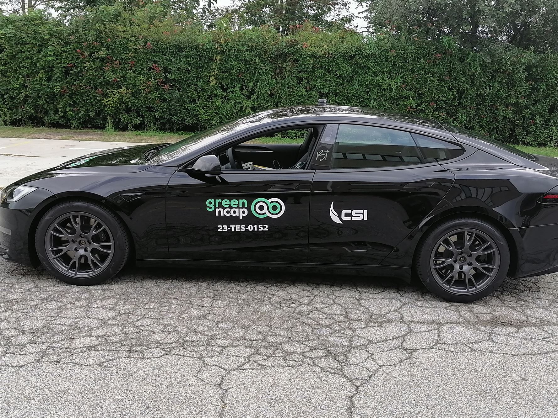 Tesla Model S Green NCAP results 2023