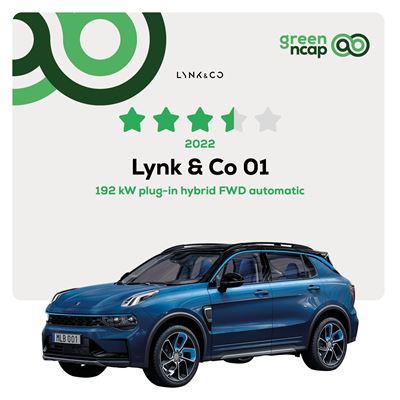 Lynk & Co 01 Green NCAP results 2022