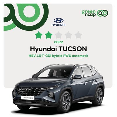 Hyundai TUCSON Green NCAP results 2022