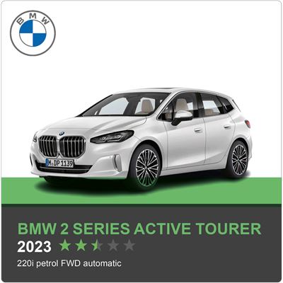 BMW 2 Series Active Tourer Green NCAP results 2023