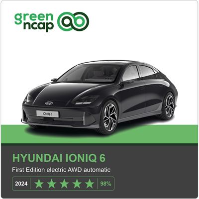 Hyundai IONIQ 6 Green NCAP results 2024