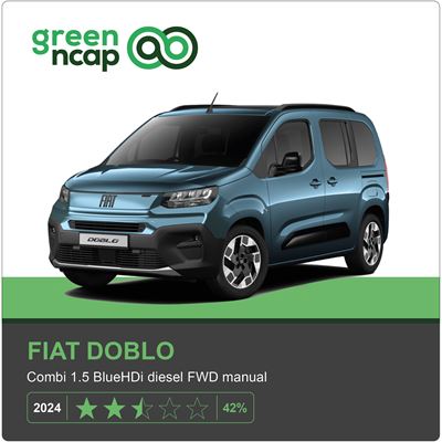 FIAT Doblo Green NCAP results 2024