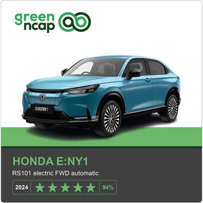 Honda e Ny1 Green NCAP results 2024