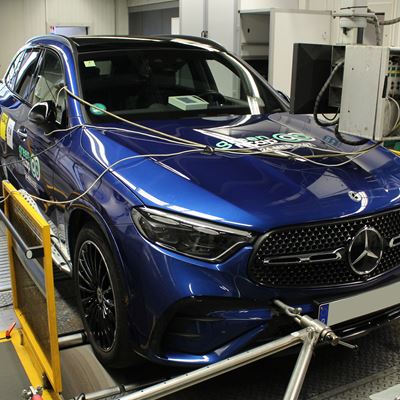 Mercedes Benz GLC Green NCAP results 2024