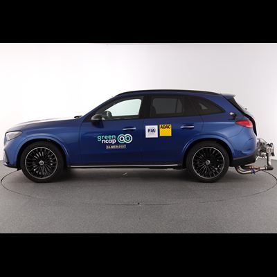 Mercedes Benz GLC Green NCAP results 2024