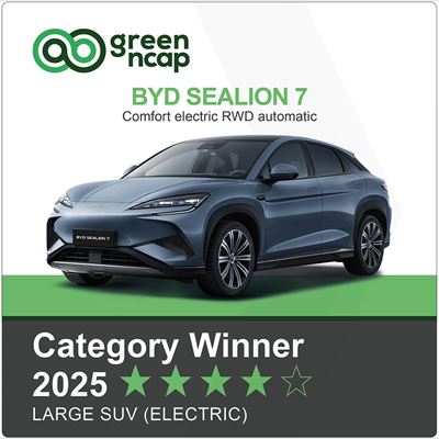 BYD SEALION 7 Green NCAP Category Winner 2025 Large SUV Electric