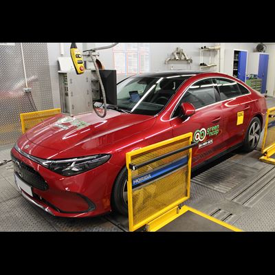Mercedes Benz CLA Green NCAP results 2026