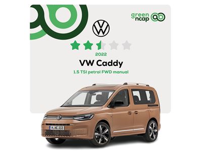 VW Caddy Green NCAP results 2022