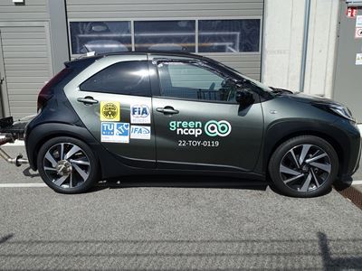 Toyota Aygo X Green NCAP results 2022