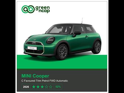 MINI Cooper Green NCAP results 2026