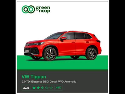 VW Tiguan Green NCAP results 2026