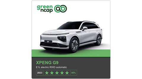XPENG G9 Green NCAP results 2023