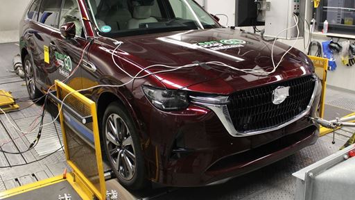 MAZDA CX 80 Green NCAP results 2025