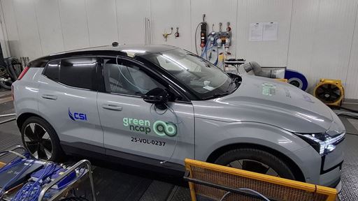 Volvo EX30 Green NCAP results 2025