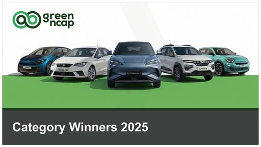 Green NCAP names top Category Winners in sustainability for 2025