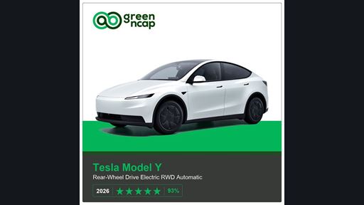 Tesla Model Y Green NCAP results 2026