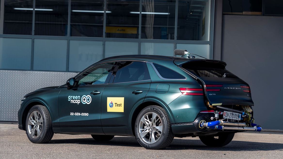 Genesis GV70 Green NCAP results 2022