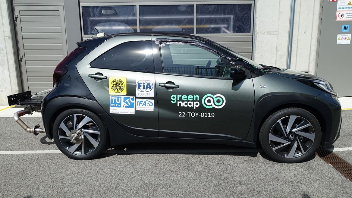 Toyota Aygo X Green NCAP results 2022