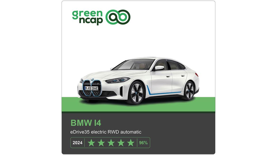 BMW i4 Green NCAP results 2024