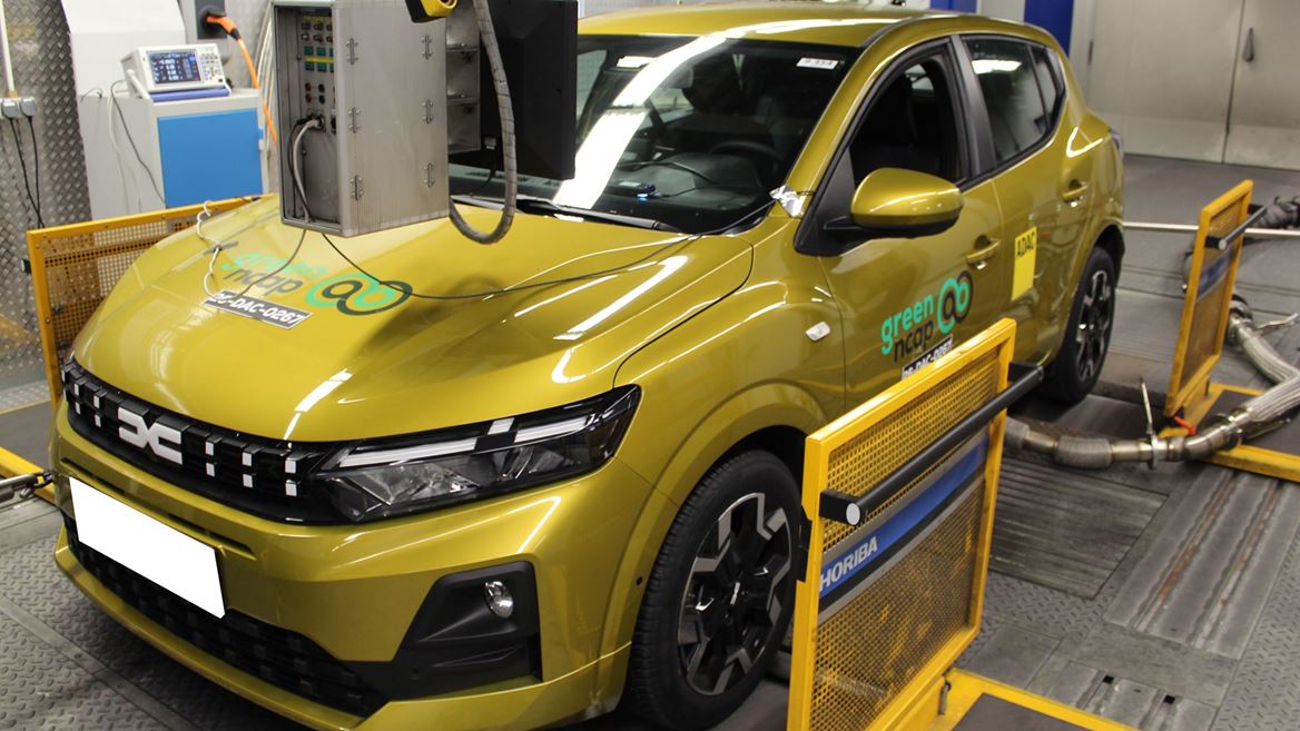 Dacia Sandero Green NCAP results 2026