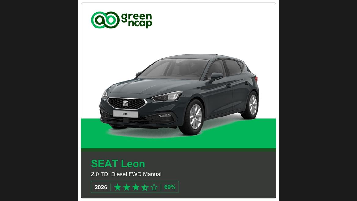 SEAT Leon Green NCAP results 2026