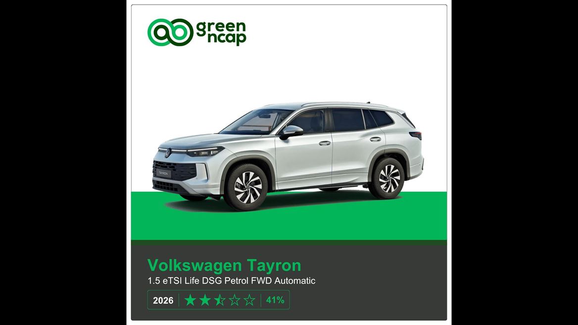 VW Tayron Green NCAP results 2026
