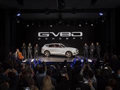 GENESIS REVEALS GV80 FUEL CELL CONCEPT SUV AT NEW YORK INTERNATIONAL AUTO SHOW