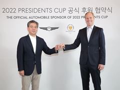 LUXURY CAR BRAND GENESIS ANNOUNCED AS OFFICIAL AUTOMOBILE SPONSOR OF THE PRESIDENTS CUP