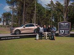 JORDAN SMITH MAKES INCREDIBLE HOLE IN ONE AT GENESIS SCOTTISH OPEN TO WIN A CAR FOR HIMSELF AND HIS CADDIE