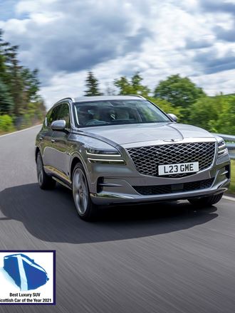 GENESIS GV80 WINS BEST LUXURY SUV AT SCOTTISH CAR OF THE YEAR AWARDS 2021