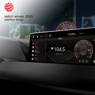 RED DOT - GENESIS INFOTAINMENT SYSTEM