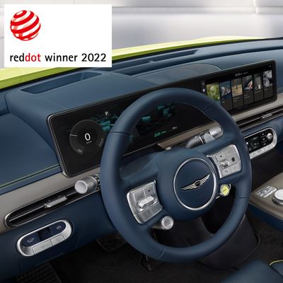 GENESIS GV60 WINS 2022 RED DOT AWARD FOR PRODUCT DESIGN