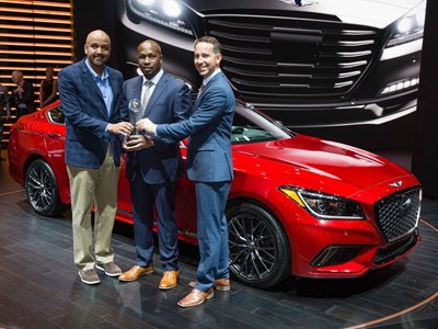 GENESIS G80 WINS ALG’S 2018 RESIDUAL VALUE AWARD IN COMPETITIVE PREMIUM FULLSIZE SEGMENT