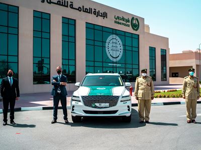 GENESIS GV80 JOINS DUBAI POLICE FLEET OF LUXURY PATROLS