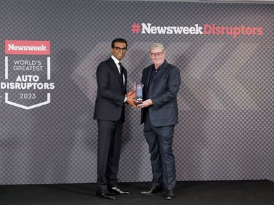 GENESIS RECOGNIZED WITH TWO AWARDS AT NEWSWEEK’S WORLD’S GREATEST AUTO DISRUPTORS AWARDS FOR MARKETI