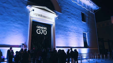 Genesis G70 Launch in Russian Market