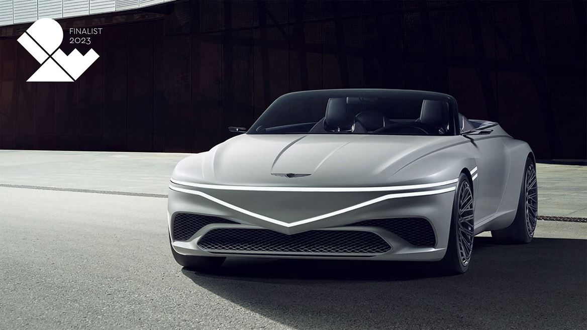 Genesis X Convertible concept recognized by the 2023 International Design Excellence Awards