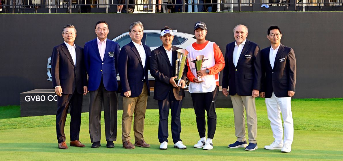SANGHYUN PARK WINS IN TWO-HOLE PLAYOFF AT 2023 GENESIS CHAMPIONSHIP