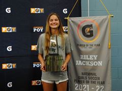 2021-22 Gatorade National Girls Soccer Player of the Year Award Winner Riley Jackson
