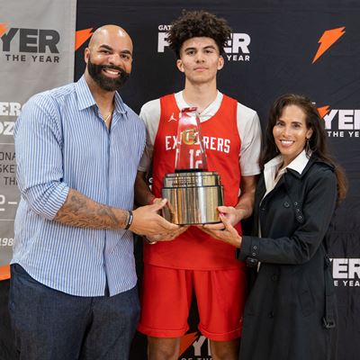 2022-23 Gatorade National Boys Basketball Player of the Year Award Winner Cameron Boozer
