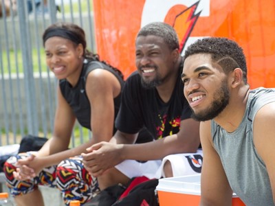 Karl-Anthony Towns: Beat the Heat in Venice Beach