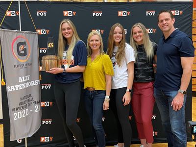 Ally Batenhorst Named 2020-21 Gatorade® National Volleyball Player of the Year